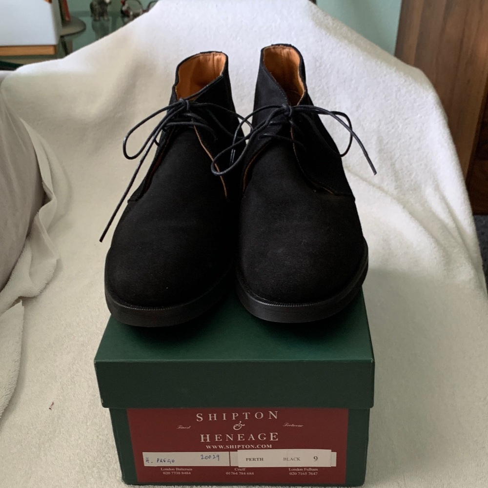 Shipton & Heneage Black Men's Shoes